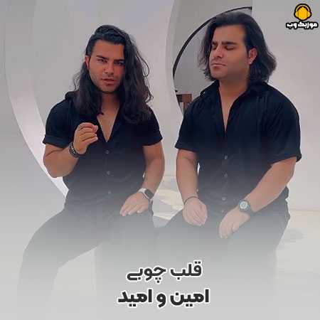 دانلود آهنگ امین و امید قلب چوبی